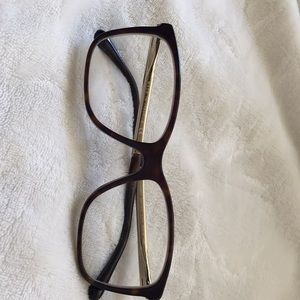 Chanel optical frames, case in dark tortoise shell